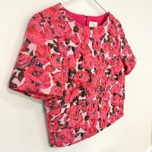 Kate Spade | Stunning Floral Boxy Crop Top | NEW!